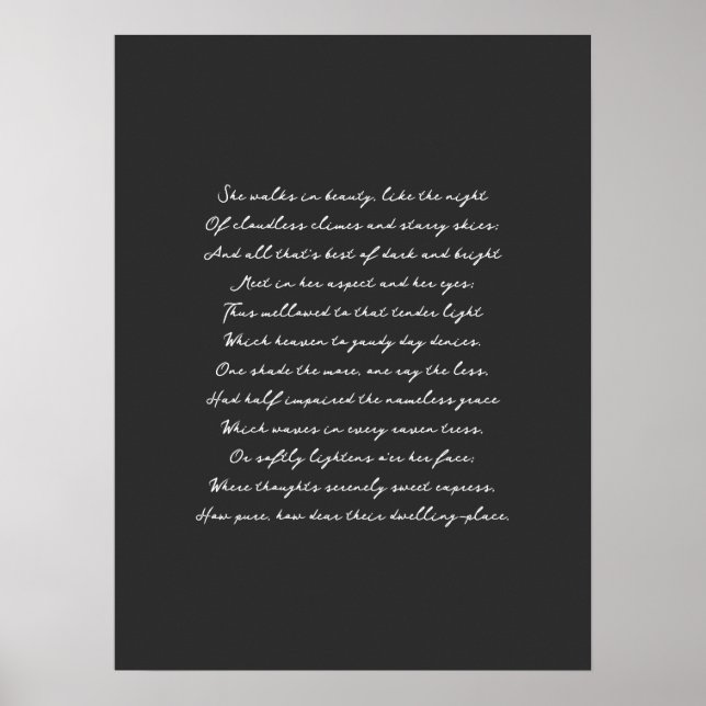 Anpassningsbar Lyrics Print, Sång Lyrics Art Poste Poster (Framsidan)