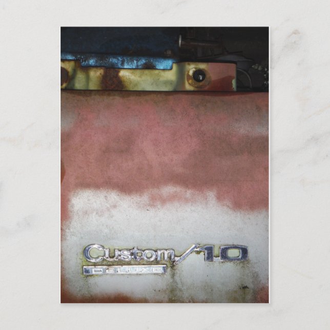 anpassningsbar lyxie rosa och vit vykort (Framsida)