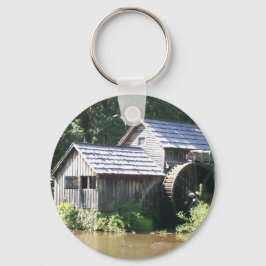 Anpassningsbar Mabry Mill Keychain Nyckelring
