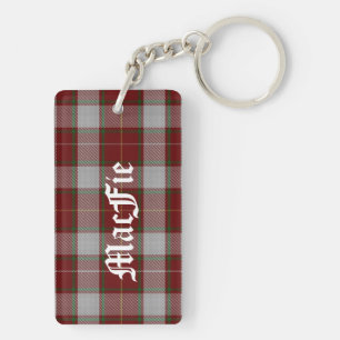 Anpassningsbar MacFie Tartan Plade-Nyckelring