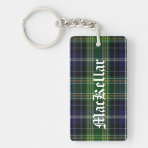 Anpassningsbar MacKellar Tartan Play Nyckelring