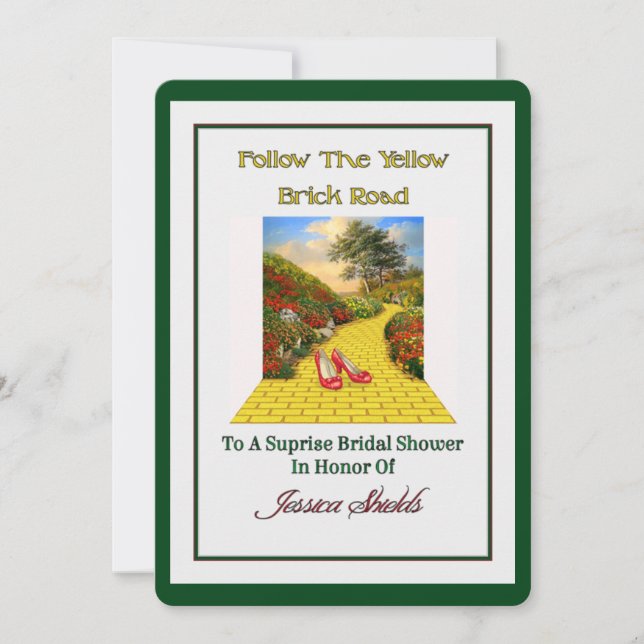 Anpassningsbar-Made Inbjudningskort för möhippan (Framsida)