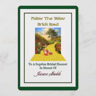 Anpassningsbar-Made Inbjudningskort för möhippan