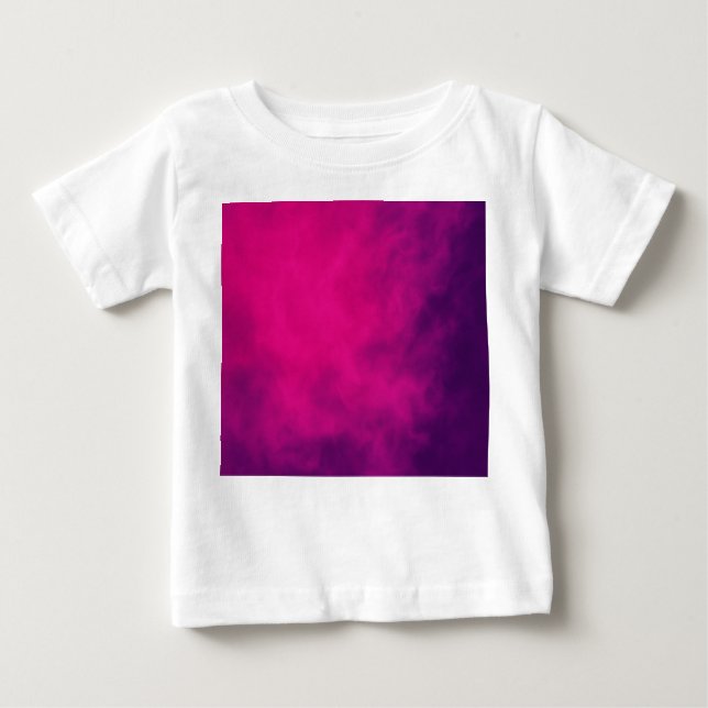 Anpassningsbar Magenta Baby T-Shirt (Framsida)