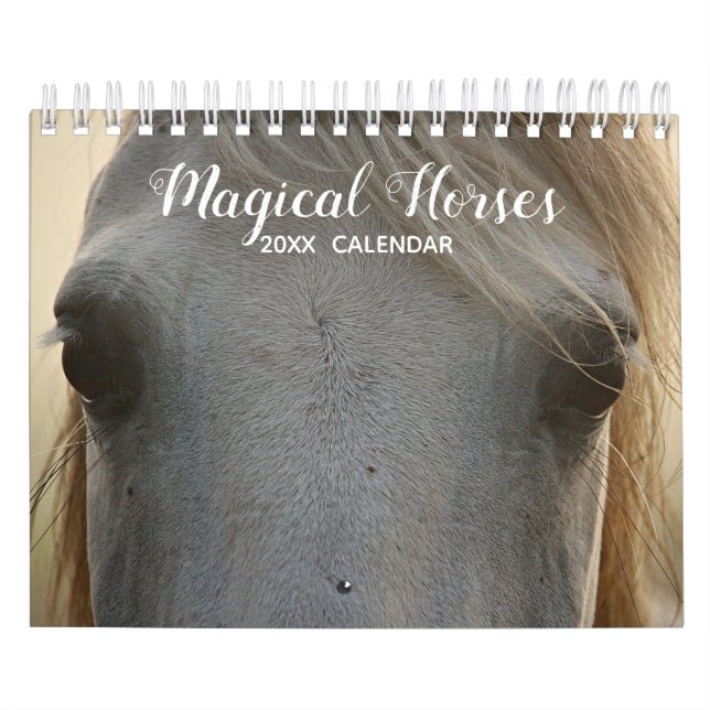 Anpassningsbar Magic Horse 20XX Kalender (Omslag)