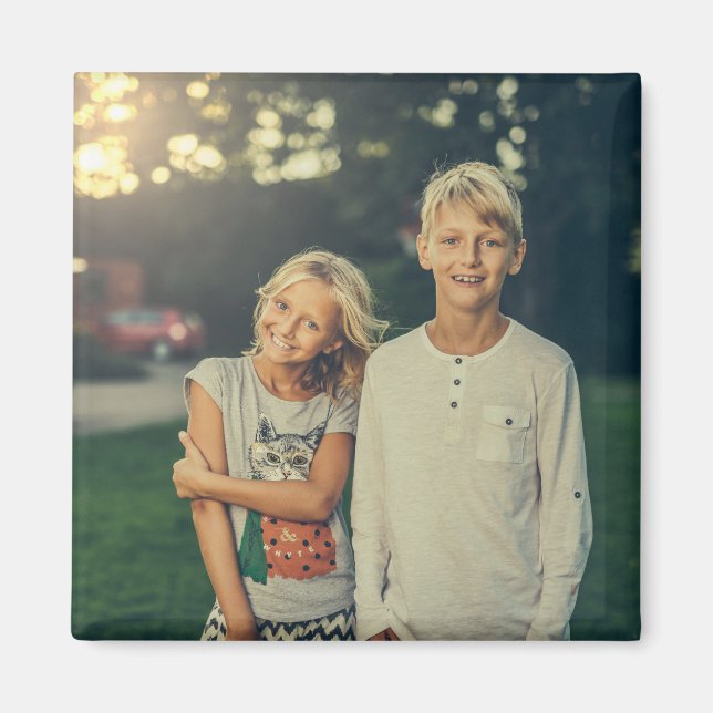 Anpassningsbar Magnet | Anpassningsbar Photo | Hög (Framsidan)