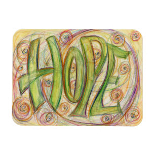 Anpassningsbar Magnet från Inspiron Ord Hope