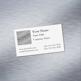 Anpassningsbar Magnetiskt Affärskort i kvadratisk  Magnetiska Visitkort