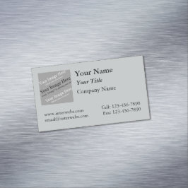 Anpassningsbar Magnetiskt Affärskort i kvadratisk  Magnetiska Visitkort