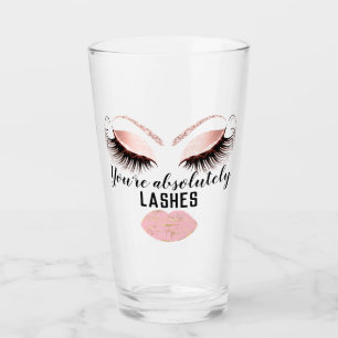 Anpassningsbar Makeup Artist Eyelash Rosa Kiss Gir Glaskopp