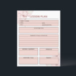 Anpassningsbar mall för lektionsplanering<br><div class="desc">Håll ordning och planera dina lektioner med lätthet med hjälp av vår anpassningsbara mall för lektionsplanering. Perfekt för lärare,  utbildare och handledare - ladda ner och skriv ut idag för att effektivisera din klassrumsplanering!</div>