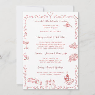 Anpassningsbar mall för möhippa helg