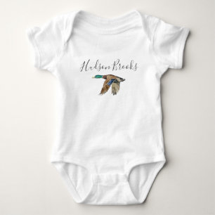 Anpassningsbar Mallard And-onesie med monogram T Shirt