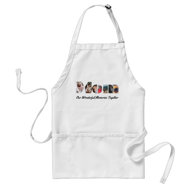 Anpassningsbar Mamma Apron Förkläde (Framsidan)