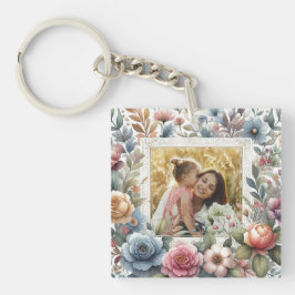 Anpassningsbar Mamma Dotter Best Friends Blommigt 