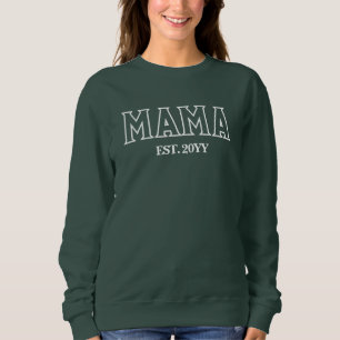 Anpassningsbar Mamma Est Year Personlig Gift for N T Shirt
