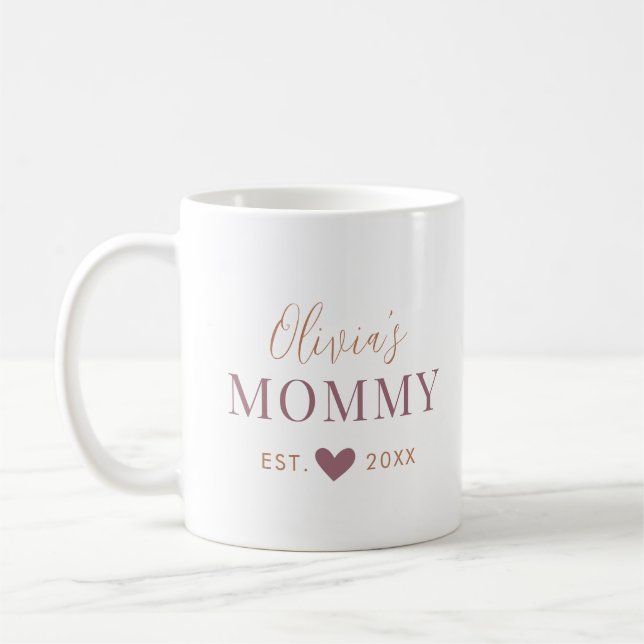 Anpassningsbar Mamma Etablerad kaffe Mugg (Vänster)