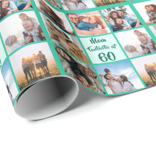 Anpassningsbar Mamma fantastisk vid 60-dagars foto Presentpapper
