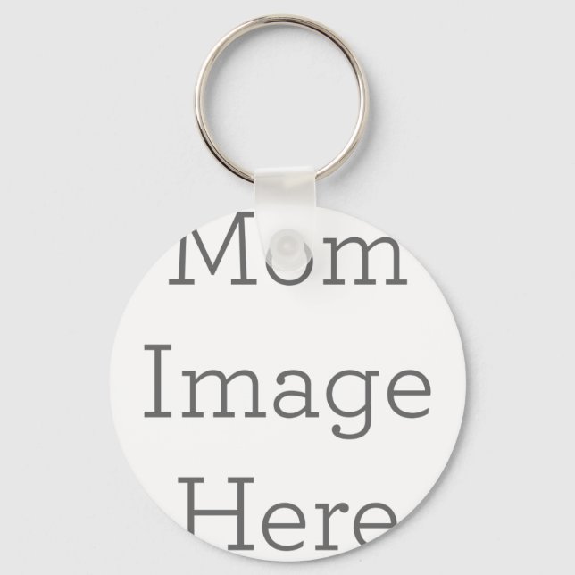 Anpassningsbar Mamma Keychain Gift Nyckelring (Framsida)
