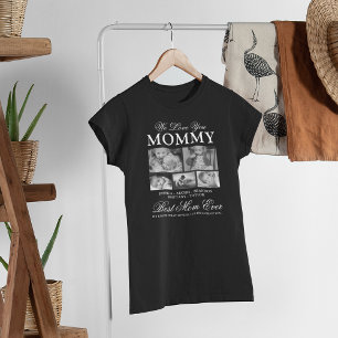 Anpassningsbar Mamma Photo Collage T-Shirt