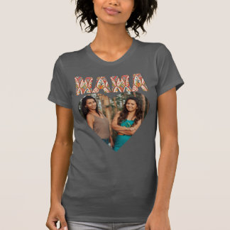 Anpassningsbar Mamma Photo T-Shirt Mors dag Gift