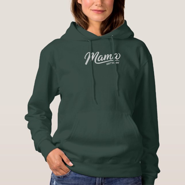 Anpassningsbar Mamma Sweatshirt T Shirt (Framsida)