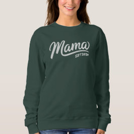 Anpassningsbar Mamma Sweatshirt T Shirt
