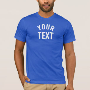 Anpassningsbar Manar Bella+Canvas Kortärmad Royal T Shirt