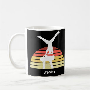 Anpassningsbar Manar Gymnastics Pommel Horse Gymna Kaffemugg