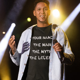 Anpassningsbar mannen. Myth. Förklaringen. T Shirt