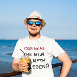 Anpassningsbar mannen. Myth. Förklaringen. Tee Shirt