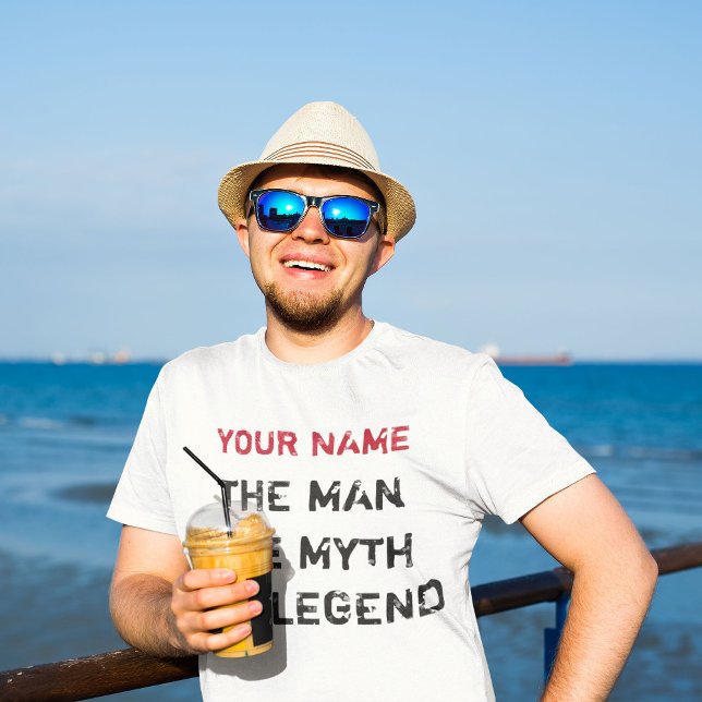 Anpassningsbar mannen. Myth. Förklaringen. Tee Shirt (Skapare uppladdad)