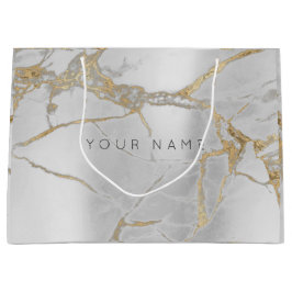 Anpassningsbar Marble Grått Guld Metallic Abstrakt