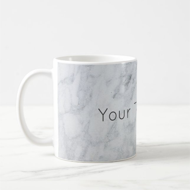 Anpassningsbar Marble Kaffe Kaffemugg (Vänster)
