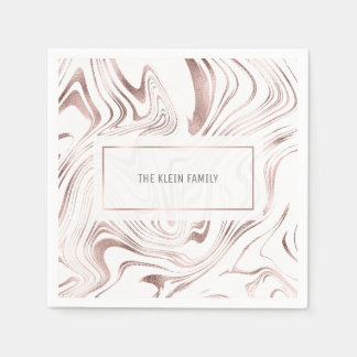 Anpassningsbar Marble Napkin Pappersservett
