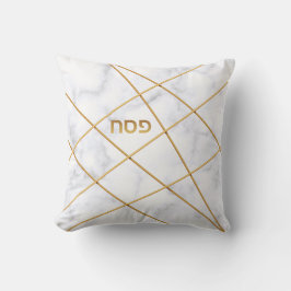 Anpassningsbar Marble Pillow Seder Guld Kudde