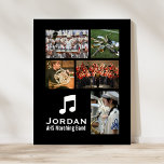 Anpassningsbar Marching Band Orchestra Music Photo Poster<br><div class="desc">Den här anpassningsbarnas marscheringsband eller orkesterfotosamlingskonstruktion innehåller dina uppladdade foton, musik noter och 2 linjer anpassningsbar text. Lägg till din musikers namn, band eller orkstra namn eller all text du vill ha. Ändra bakgrunden till färg så att den stämmer överens med din skolas färger. Klicka bara på "anpassa" och sedan...</div>