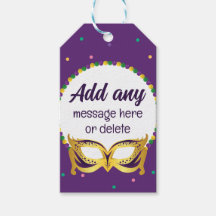 ANPASSNINGSBAR Mardi Gras Temaparty Roligt Festive