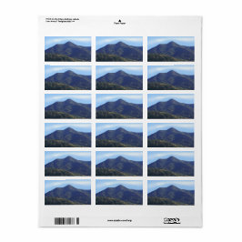 Anpassningsbar Marin County Mt Tam Adressetiketter
