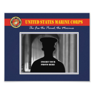 Anpassningsbar Marine Corps Photo Fototryck
