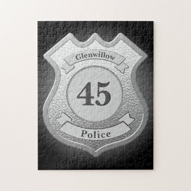 Anpassningsbar - märke pussel (Vertikal)