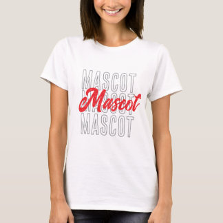 Anpassningsbar Mascot Shirt,Cheer Shirt T Shirt