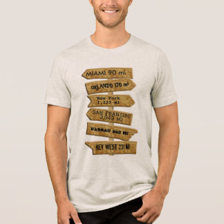 Anpassningsbar "MASH"-stil riktnings skylt förbätt T Shirt