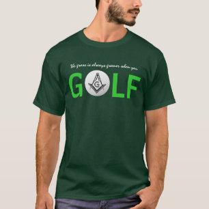 Anpassningsbar Masonic Golf Shirts Freemason T S Tee