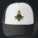 Anpassningsbar Masonic Hats | Personlig Freemason- Keps<br><div class="desc">Tittar du för personlig- och frimurarpresenter? De svarta vita anpassningsbarna är bekväma och har en modern svart och guld-kvadrat och en kompass symbol för freemasonry. De arbetar underbart för masoniska översättarhandgåvor vid det årliga tillsättningen av tjänstemän eller vid andra särskilda tillfällen. Designen skapades på en hatt-mall som du enkelt kan...</div>