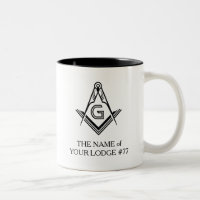 Anpassningsbar Masonic Mugg | Freemason-gåvor