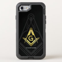 Anpassningsbar Masonic Phone Case | Friemason Gift