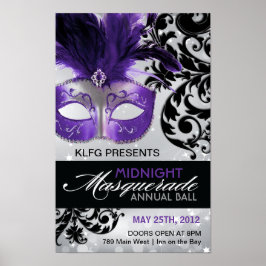 Anpassningsbar - Masqueraad Boll Poster