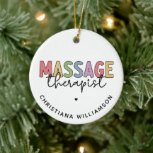 Anpassningsbar Massage Therapist | Gift för massag