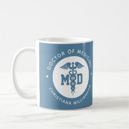 Anpassningsbar MD Doktor vid Medicine Doktor Stude Kaffemugg